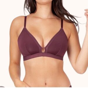 Lively The Busty Bralette in Plum size S NWT